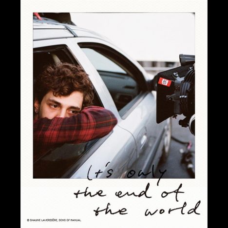 『たかが世界の終わり』、グザヴィエ・ドランのメイキングフォトカードが前売り特典に