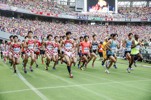 男子ハーフマラソンの画像
