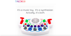 ユニークなフォルムの“子ども向け”シンセ、段ボール製キーボード……ライブ映えしそうなガジェット楽器3選