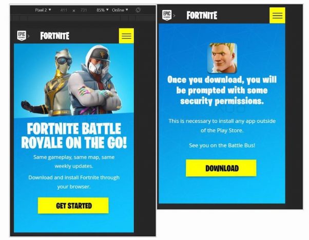 Android版『フォートナイト』はGoogle Playで配信されない? 公式サイト解析で対応機種の予測進む