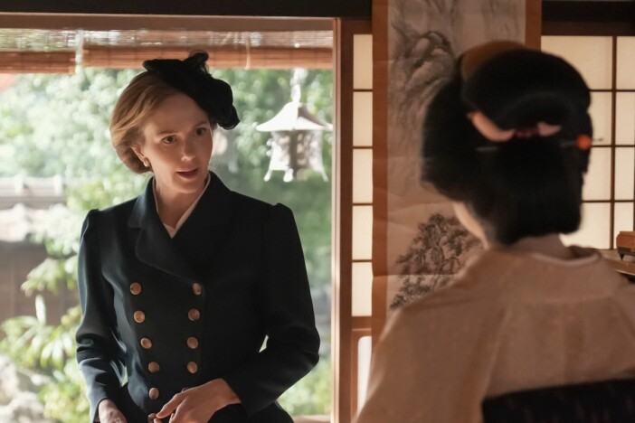 『ばけばけ』第123話、イライザ(シャーロット・ケイト・フォックス)の激しい怒り