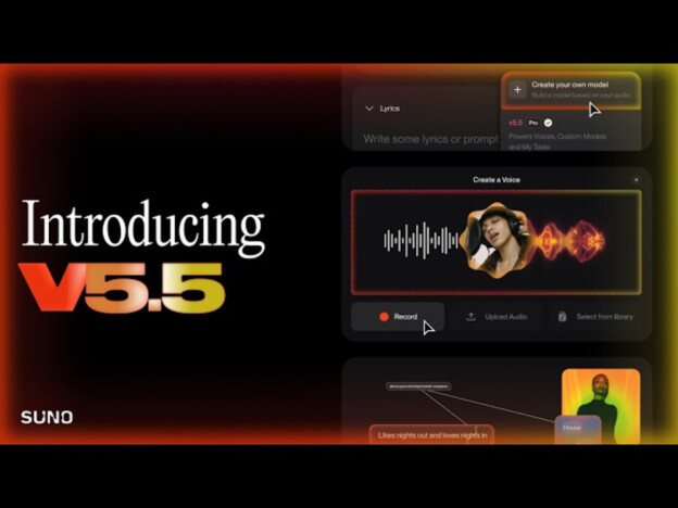 Suno、AI生成楽曲に自身の歌声を録音→反映させる「Voices」追加 人間との共創がより鮮明に?