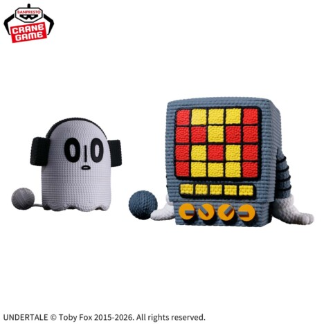 『UNDERTALE』メタトンとナプスタブルークが「あみこっと」に登場 10月発売予定