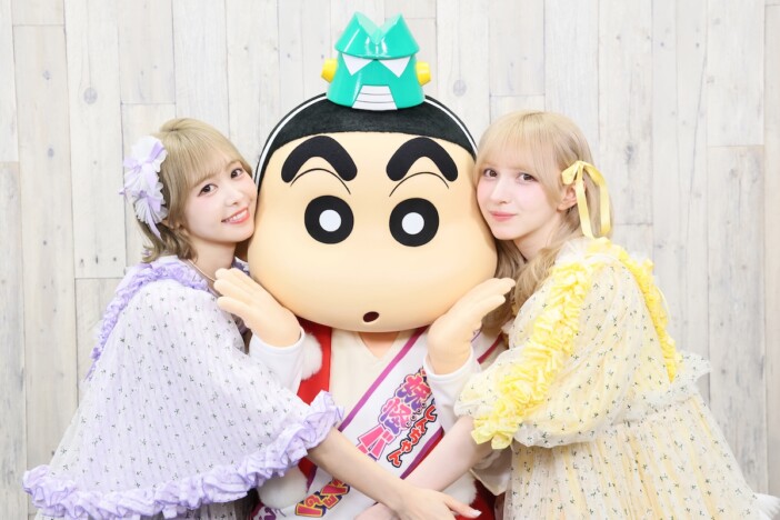 FRUITS ZIPPER 仲川瑠夏&早瀬ノエル、『映画クレしん』応援隊に就任 本編で声優挑戦も