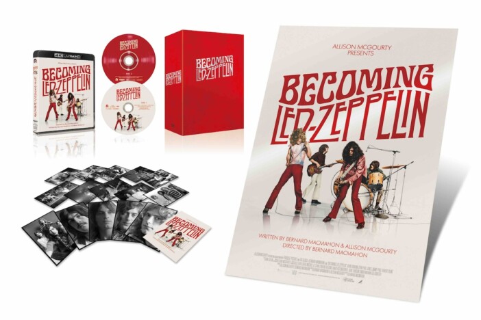 『レッド・ツェッペリン:ビカミング』4K UHD、Blu-ray、DVD、9月30日発売決定