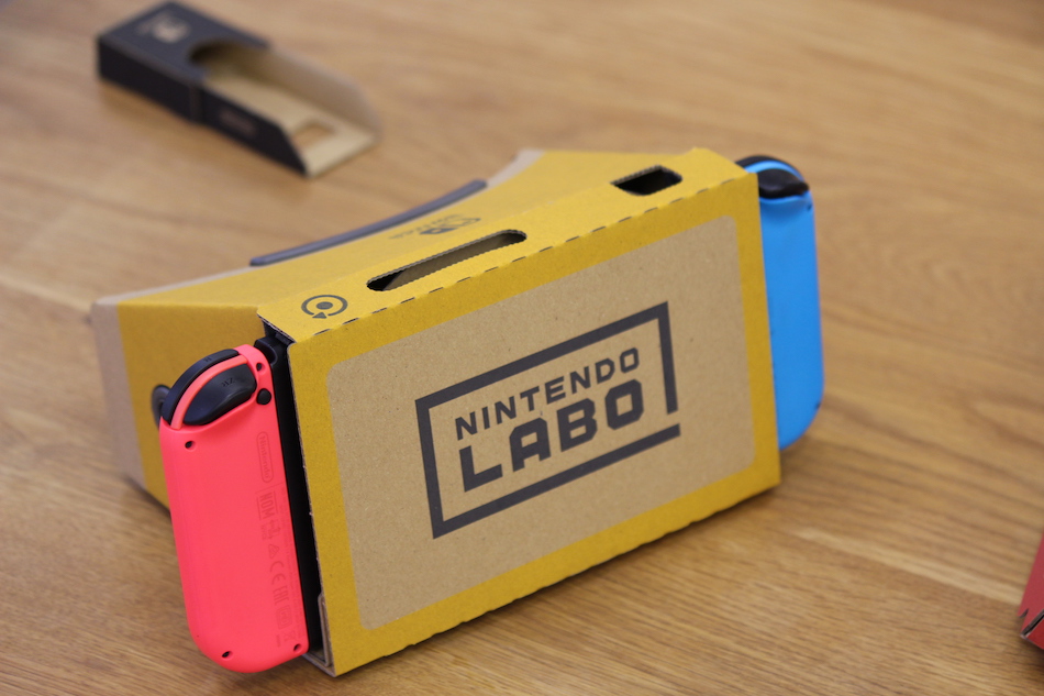 『Nintendo Labo: VR Kit』VRゴーグル作ってみた