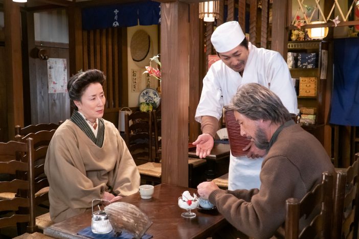 『なつぞら』第40話では、泰樹(草刈正雄)が雪月に訪れ、とよ(高畑淳子)に願い出る