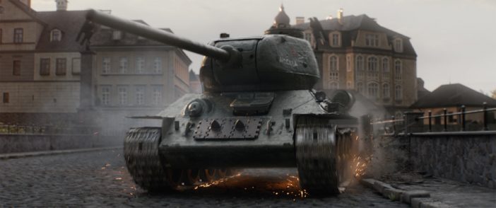 戦車が住宅街や駐車場を爆走する　『T-34 レジェンド・オブ・ウォー』場面写真公開