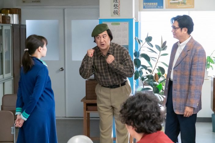 『なつぞら』第123話では、なつ(広瀬すず)が仲(井浦新)らに見送られ産休に入る