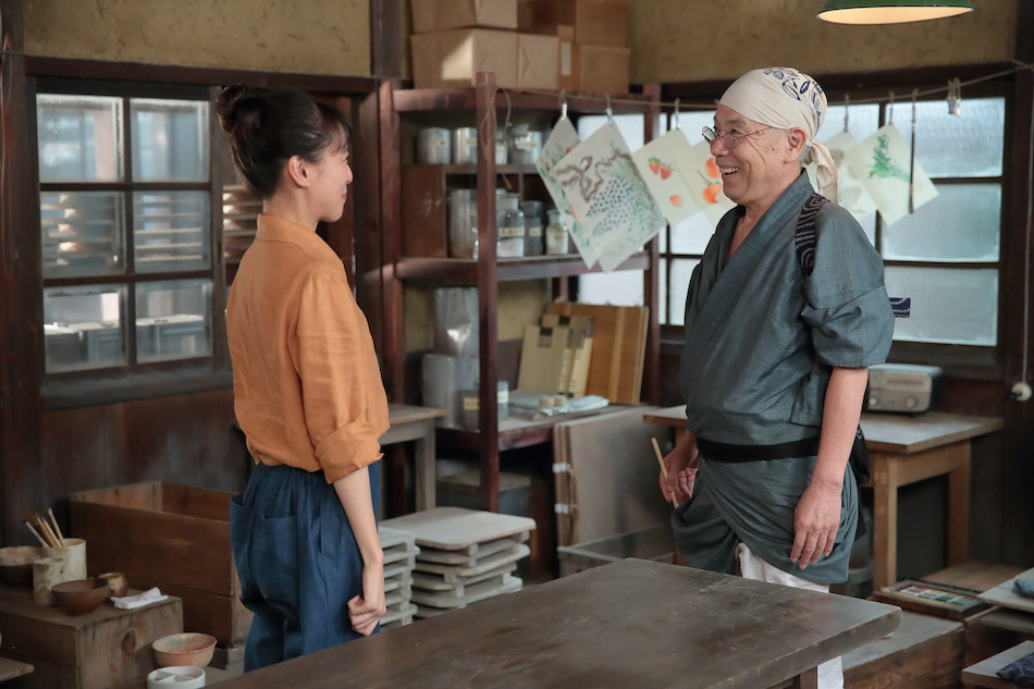 『スカーレット』第54話、深野が信楽を去る