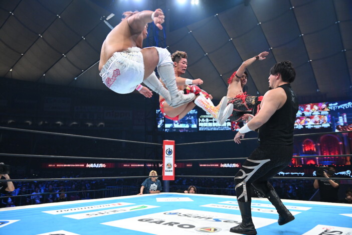 “プロレスラー”武知海青、棚橋弘至引退試合で躍動! THE RAMPAGEもサプライズ登場した満員の東京ドームレポート
