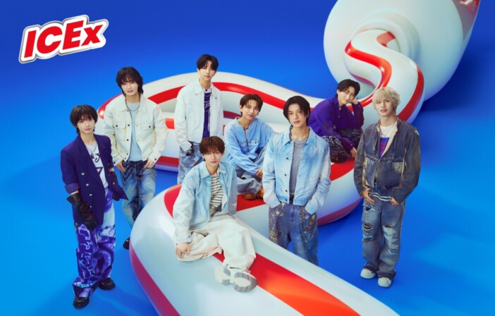 ICEx、2ndアルバム『FRESH!!』にあわせた新アー写公開 “歯磨き”テーマの爽やかなビジュアルに