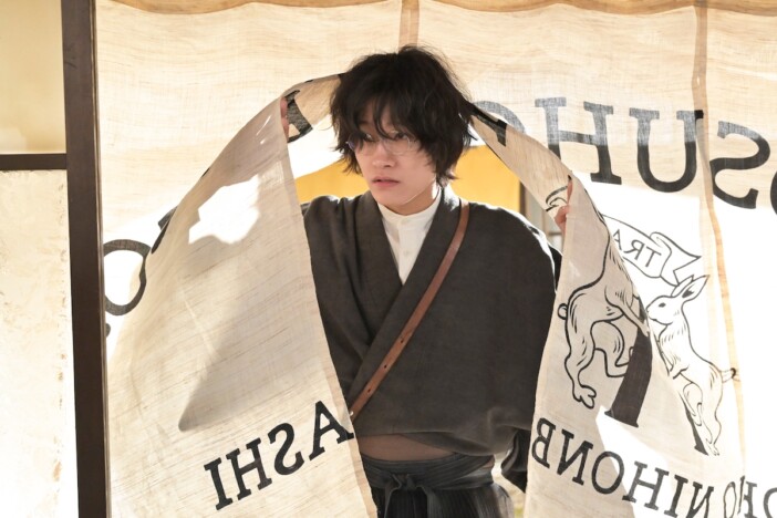 『風、薫る』第11話、島田健次郎役の佐野晶哉が本格登場 瑞穂屋でりん(見上愛)と出会う