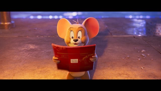 『トムとジェリー』オープニングシーン公開 ジェリーがニューヨークの街を空中散歩