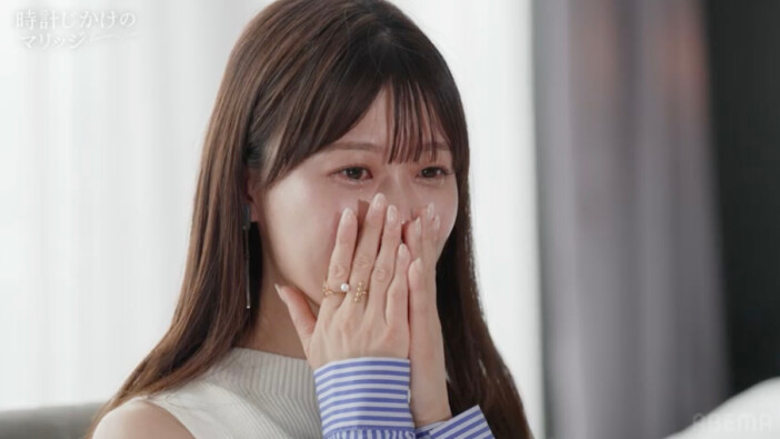 モデル女子、年収1億男性と別れ新展開! 次なる婚約相手に現役アナが涙「タラレバですね」 『時計じかけのマリッジ』6話