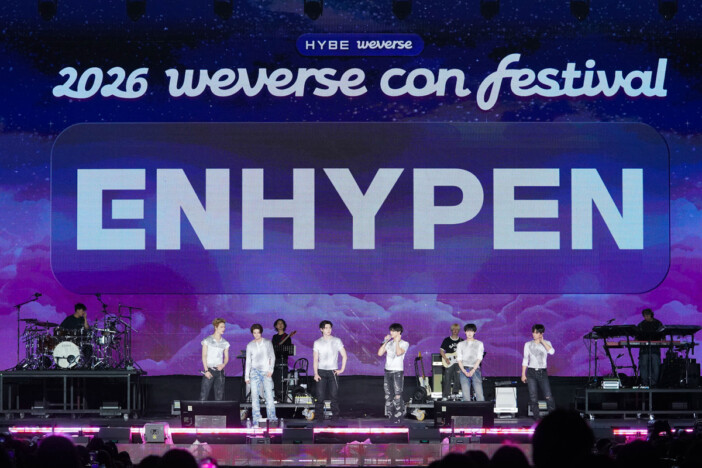 ENHYPEN、LE SSERAFIM、&TEAM、CUTIE STREET:『Weverse Con Festival』ジャンルや国境を越える“ニュートピア”