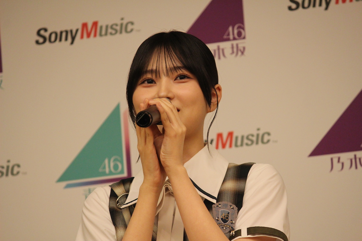 櫻坂46 的野美青(撮影=渡辺彰浩)