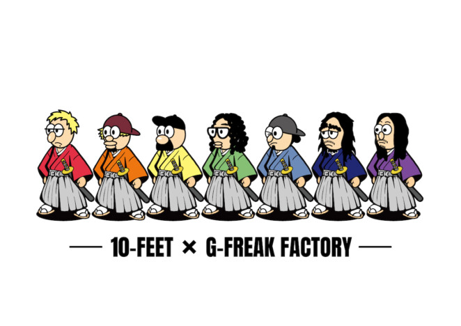 10-FEET&G-FREAK FACTORY、ともに結成30周年を祝う初の2マンツアー開催 来年4月に全国5都市まわる